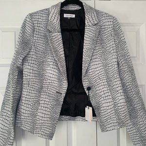 calvin klein power blazer